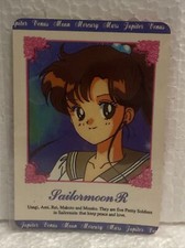 SAILOR MOON R - Carddass Trading Card 42 - MAKOTO KINO - Vintage 1994 Rare