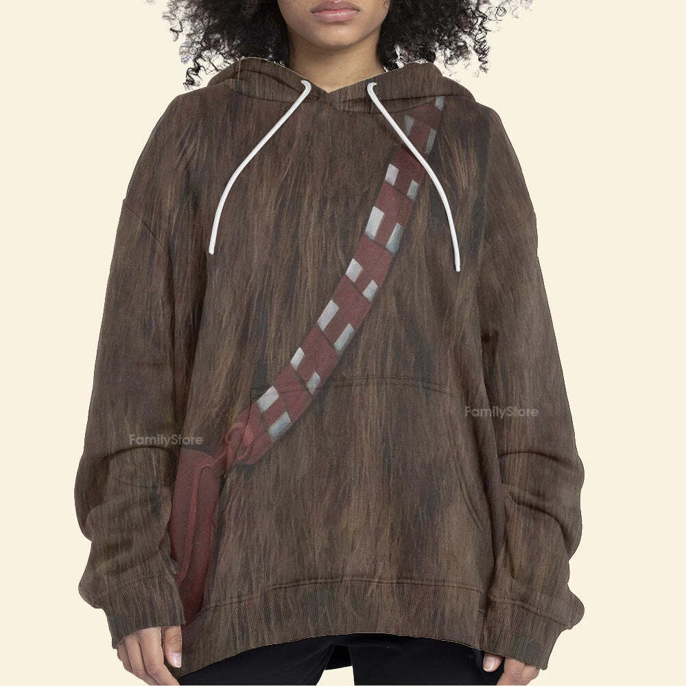 Star Wars Chewbacca Costume Hoodie Sweatpants