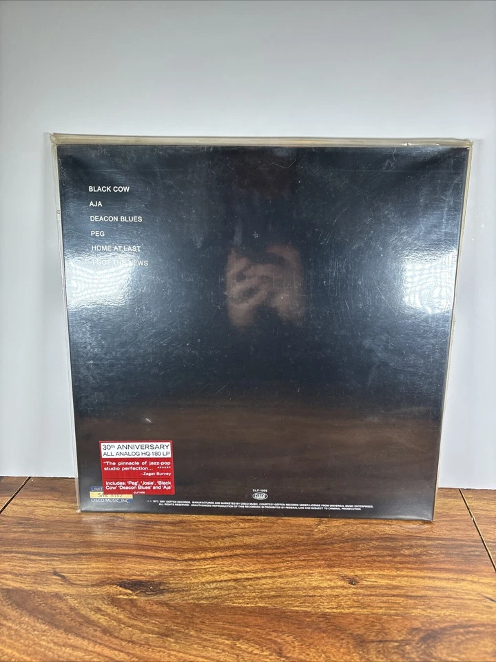 STEELY DAN"Aja" LP Vinyl Cisco HQ-180 Analog 30th Limted #8152 Fagen NM/NM - Image 3 of 4