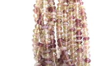 4mm Fine Trade Czech Crystal Amethyst Multi fire Polished Glass beads