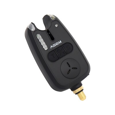 AGEM Bissanzeiger Angeln Set 4+1 mit Funk Karpfen LED Wasserdicht  Angelzubehr | eBay.de