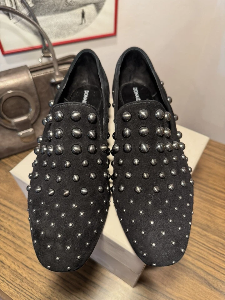 Mocasines Donald Pliner para mujer de gamuza con tachuelas “Rehbel 2” talla 6,5 Foto 4 de 4