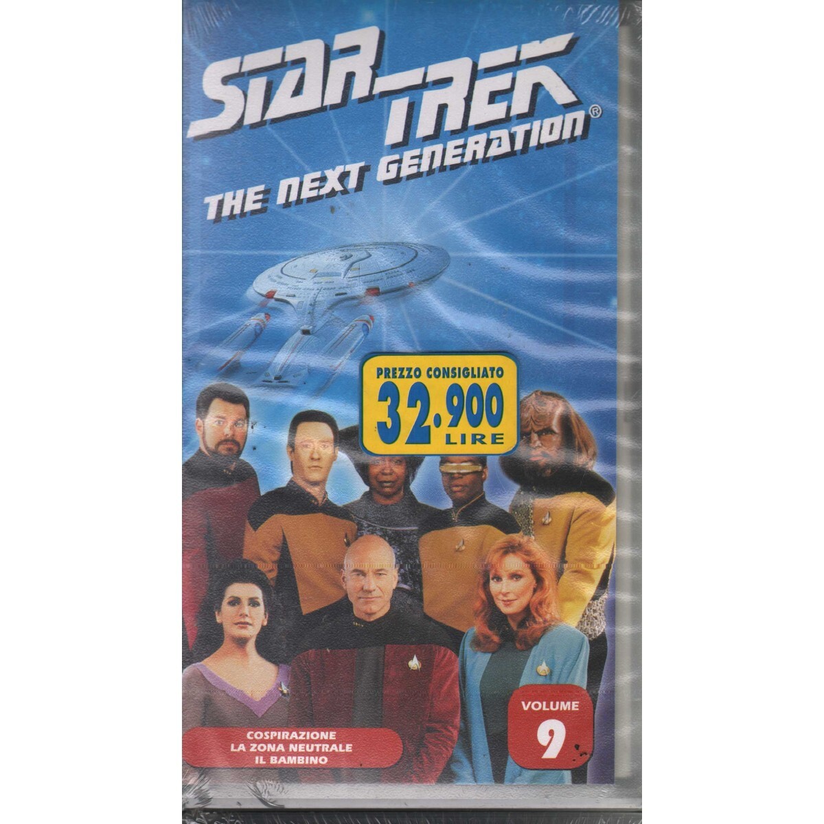 Star Trek The Next Vol. 9 VHS Joseph Scanlan Univideo PVS70668 Sealed