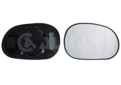 6402224 ALKAR MIRROR GLASS, OUTSIDE MIRROR RIGHT FOR RENAULT