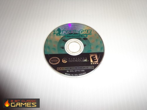 Mario Golf Toadstool Tour DISC ONLY - NINTENDO Gamecube & Wii 418a