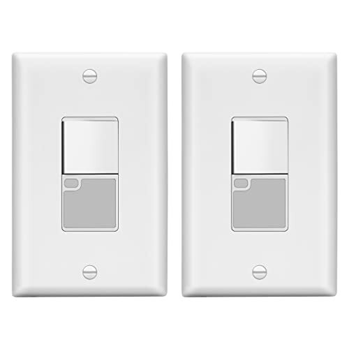 LIDER Minimalist Design LED Guide Light Paddle Switch with Automatic