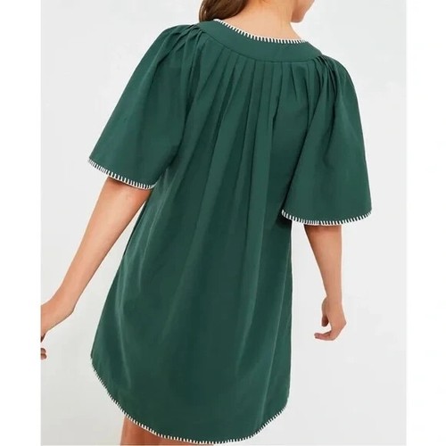 Pomander Place NEW Green Stitch Finley Flutter Sleeve Dress XX Small Tuckernuck - Picture 3 of 7