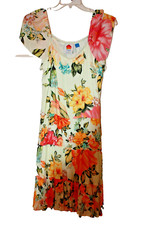 NEW Farm Rio Anthropologie Culebra Floral Dress Size Small S