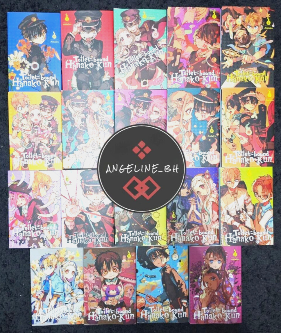 Toilet Bound Hanako Kun Manga Inglés Single Vol 0-18 por AidaIro DHL EXPRESS