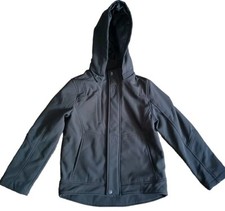 Urban Republic Hooded Jacket Size Medium 10/12 Kids Black Softshell Fully Lined