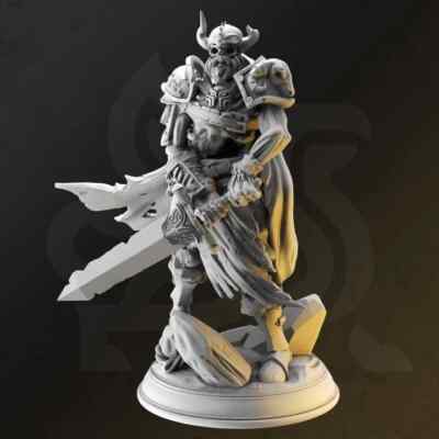 Undead Guard Miniature | Zombie Mini | Multiple scale options | By DM Stash