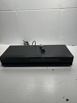 Vintage Sharp Electronic Stereo Black Synthesizer Tuner ST-3400