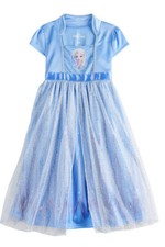 Girl  s Toddler DISNEY'S FROZEN 2 ELSA Fantasy NightGown Size 2T NWT