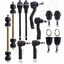 For GMC Sierra 2500 3500 HD 12Pcs Suspension Ball Joints Tie Rods Sway Bars Kit