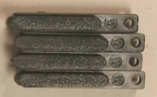 ESD Vertical Coin Mechanism Blank Insert - qty. 4 for 1 price - arcade laundry