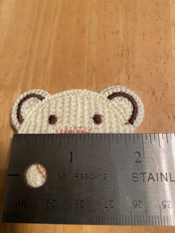 Вышитые нашивки аппликация медведь - Изображение 2 из 4