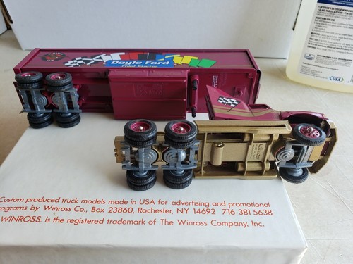 Winross Doyle Ford Chief Starter Winston 1:64 Scale Die Cast Tractor Trailer 1A - Picture 9 of 9