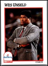 1991-92 Hoops #247 Wes Unseld - FREE SHIPPING!