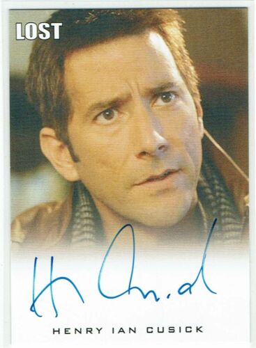 Verlorene Archive 2010 Rittenhouse Autogrammkarte Henry Ian Cusick als Desmond Hume - Bild 1 von 4