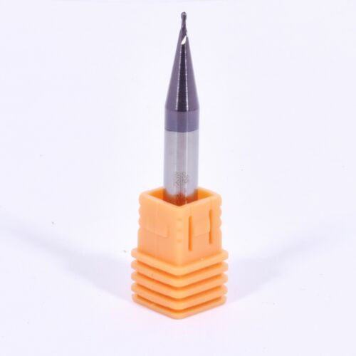 1PZ R0.5 Dia 50MM LOC 2 FLAUTO SFERA NASO METALLO DURO FINE FRESA PER TUTTO ACCIAIO USA VENDO - Foto 2 di 3