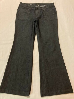 Modern Fit Wide Leg, HERRINGBONE Dress Blue Pants