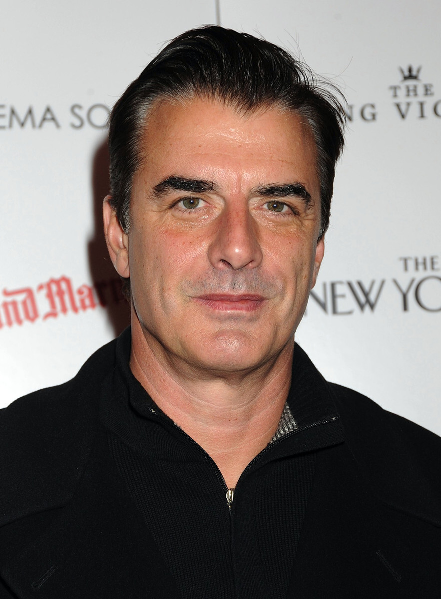 Chris Noth Posing Black Shirt 8x10 Picture Celebrity Print