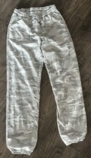 ATHLETA GIRL Lined High Jump Jogger, Grey Camo, Size XXL