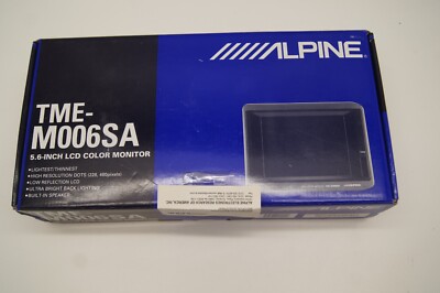 alpine Tme-m006sp LCD Monitor