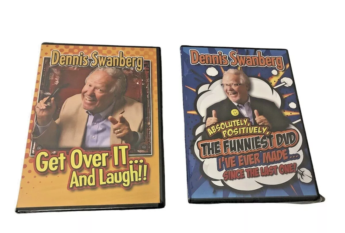 Dennis Swanberg-Get Over It and Laugh (DVD,2011) Christian Comedy,Not a  Scratch!