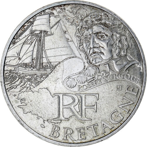 [#375131] Frankreich, 10 Euro, Bretagne, 2012, Paris, Silber, UNZ, KM:1866 - Bild 1 von 2