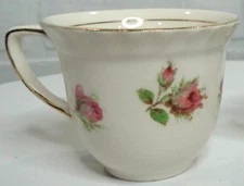 Windsor Ware Johnson Bros England F.B. & C English Rose Teacup & Saucer