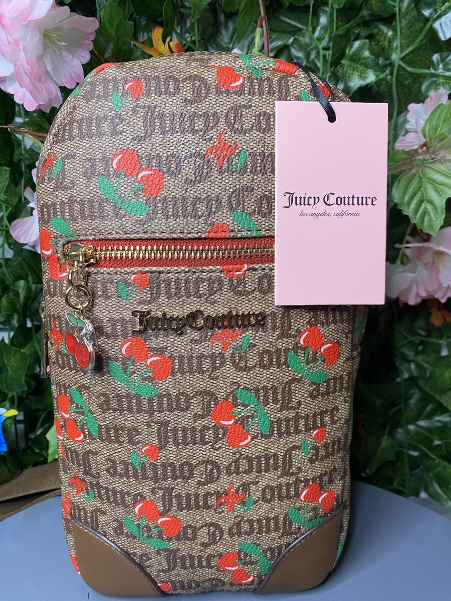 Juicy Couture NWT Cherry Chestnut Juicy Fruit Sling Bag | eBay display picture 3