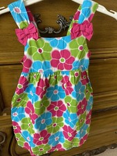 NWT Gymboree Girls Floral Tropical Print Sundress 3T