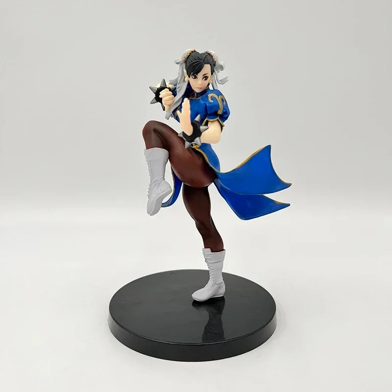 Statuette Chun Li haute qualité en PVC 18 cm avec finitions peinture détaillées