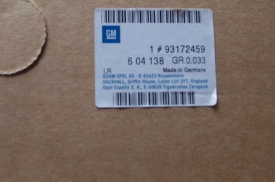 orig.GM , Opel Motor,Y22DTR, 2,2ltr. Diesel,Astra,Vectra,Signum,Zafira,Front.NEU