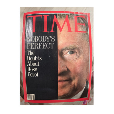TIME Magazine June 29, 1992  English Language Publication (Ross Perot on cover)