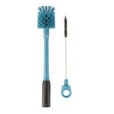 Owala 2-in-1 Water Bottle  Straw Brush Cleaner, Removable Head, Smokey Blue