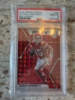 2020 Panini Mosaic #297 Patrick Mahomes II Red Mosaic PSA 10 Chiefs