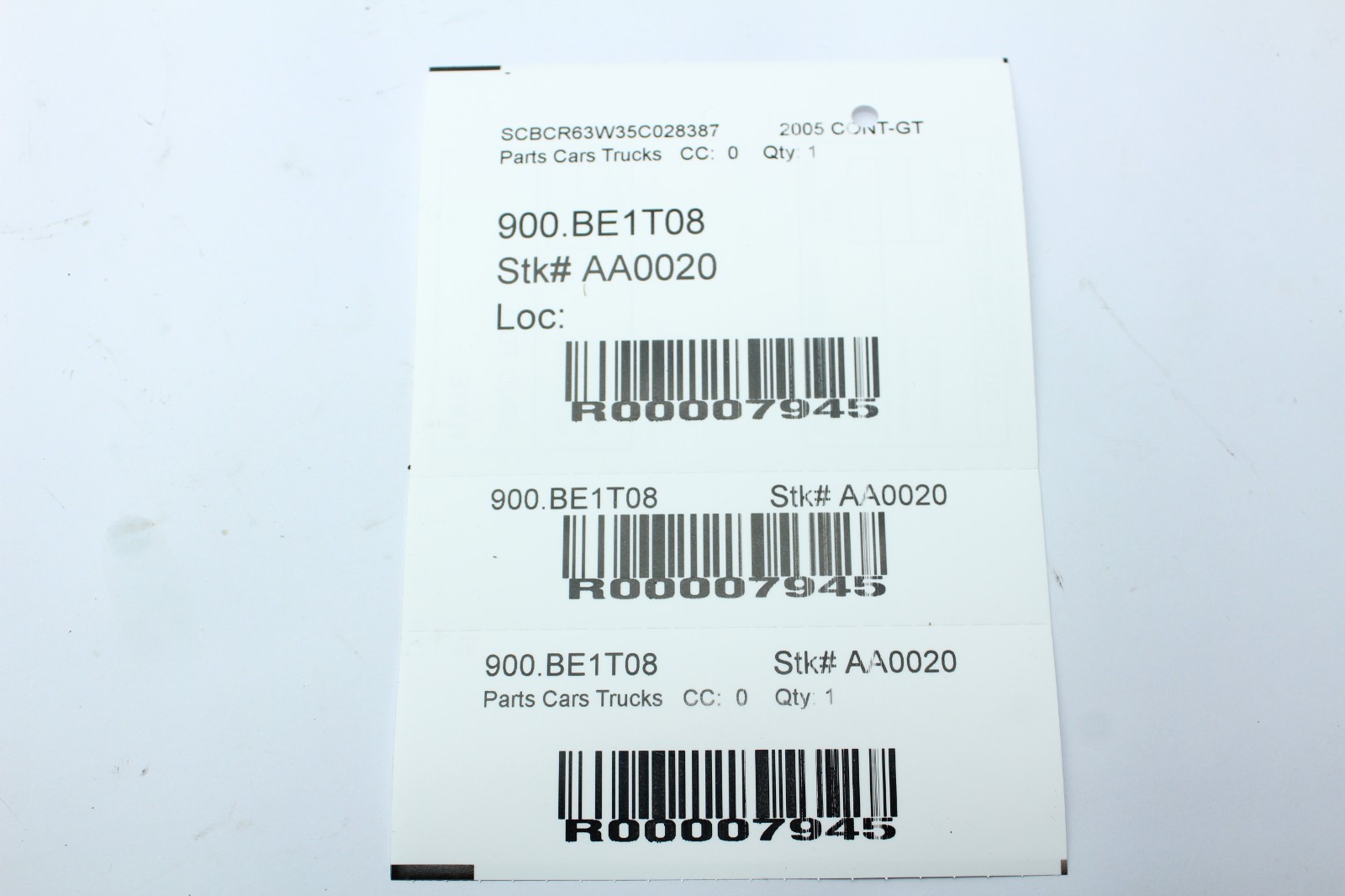 Bentley Volkswagen Audi Multifunction Relay #100 #433 #404 12V 7M0951253C
