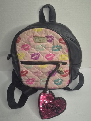 Betsey Johnson Luv Betsey Lips Mini Backpack