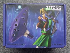 12 Holes Ocarina Ceramic Alto C Vessel Flute Wind Legend of Zelda Musical Instr