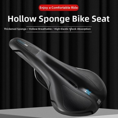 MTB Saddle with Contoured Ergonomic Shape Thickened Foam and Ventilated Core