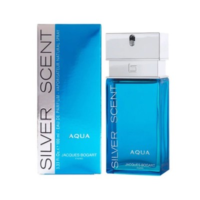 Jacques Bogart Men's Silver Scent Aqua EDP Spray 3.38 oz Fragrances