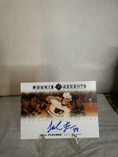 2019 Upper Deck Ultimate Collection Rookie Accents /65 Joel Farabee Auto