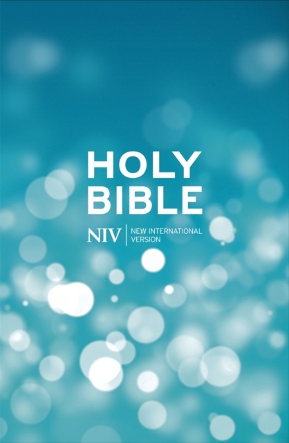 NIV Popular Blue Hardback Bible by New International Version (Hardback Book)