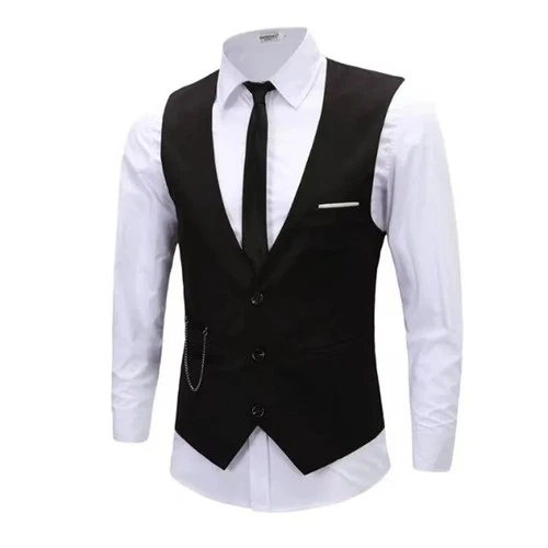 Chalecos De Vestir Ajustados Para Hombre Chaleco Para Traje Para Hombre Chalec - product listing photo