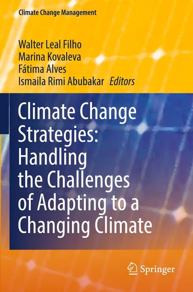 Climate Change Strategies: Handling The Challenges Of Adapting To A Changing Cli-image