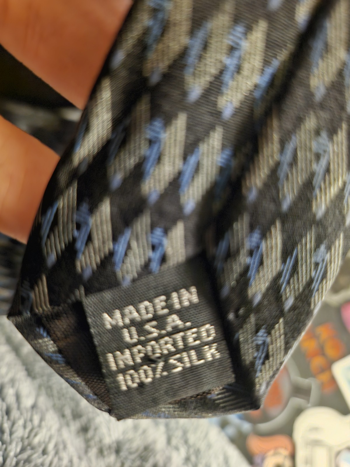 Van Heusen Geometric Pattern Tie - image 5