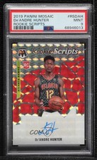 2019 Panini Mosaic Rookie Scripts De'Andre Hunter #RS-DAH PSA 9 MINT Auto 10ug