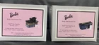 2 X  Barbie  PHB Set Porcelain Hinged Box  Shoes and  Clutch